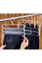 Crystal Clothes Hanger Plastic Pants Hanger Blouse T-Shirt Hanger Closet Organizer Hanger - 2
