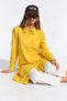 Women's Long Sleeve Tunic Casual Buttoned White Shirt - 3