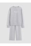 Rmz Gi̇yi̇m Farkiyla Printed Girls' Soft Touch Tracksuit Set