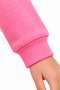 32010-26 Girl's White Bow Detailed Crew Neck Long Sleeve Sweatshirt 9-12 Years Old - 8