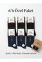 Men's Navy Blue Long Socks Cotton 6 Pairs