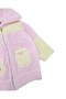 Baby Girl 9-12-18 Months Winter Welsoft Hooded Lamb Cardigan, Fleece Jacket, Plush - 4