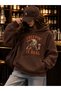 Unisex Creepin' It Real Design Printed Sweatshirt