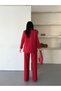 Blazer Jacket Wide-Leg Pants Set - 7