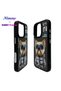 حافظة سيليكون بنمط الكلب لهاتف iPhone 15 Pro Max 2.0، حافظة ثلاثية الأبعاد للجهاز مع غطاء حماية بسحاب - 5