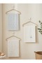 3-Piece Baby Bamboo Muslin Blanket Set (85X90 cm) Multi-Purpose Swaddle, Stroller and Nursing Cover - 2