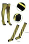 5-Piece Bee Costume Set, Bee Antenna Headband, Sunglasses, Black Yellow Tutu, Striped Leg Warmers, Knee-high Socks & Long Gloves, Halloween Christmas Party Fancy Dress Cosplay Outfit(Kids) - 3