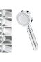 High Pressure Handheld Shower Head,5 Spray Modes,Water Saving Function,Universal G1/2 Interface