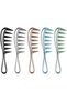 5 Pcs Large Wide Tooth Hair Combs,Professional Detangling Curl Comb Set for Thick and Wavy Hair,Salon Styling Tools for Men and Women