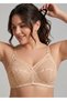Special Production Shin Wardrobe Lace Lace Bra Women's Polyamid Elastane Snap Fastener Flexible - 3