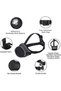 2PCS Breathable Dog Muzzle, Soft Air Mesh Drinkable Pet Muzzle, Adjustable Reflective Anti-D - 3