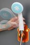 Adhesive Animal Figured Movable Shower Head Holder, No Drilling, Angle Adjustable Bathroom Shower Hanger - 5