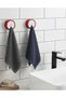 Set of 2 Practical Silicone Towel and Dishcloth Holders with Adhesive for Kitchen and Bathroom - 4