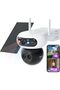 EZVIZ 3K Triple Lens CCTV Camera for Home Outdoor Wireless, Solar Security Camera, AI Human Vehicle Detection, 360° PTZ, Color Night Vision, 12x Auto-Zoom Tracking, 10400mAh Solar Powered, IP65