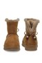 Ujes.F Tan Girls' Boots - 5