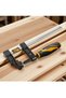 مشبك F-Clamp بقضيب ملولب NP ومقبض بلاستيكي أسود 50x250 مم - 6