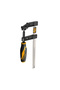 مشبك F-Clamp Bar NP بمقبض بلاستيكي أسود مقاس 120x1000 مم - 8