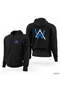 Alan Walker Black Zip-Up Limited Edition Hooded Sweatshirt