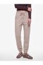 Comfortable Fit Pajama Bottoms with Raised Waistband, Laces and Pockets - 3