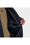 Core Puffer Men's Black Stand Collar Coat - 6