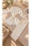 Lace Detailed 4-Piece Pajama and Dressing Gown Set - 3