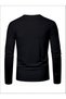 Regular Fit Printed 100% Cotton Men's Long Sleeve T-Shirt - 2