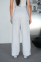 Bel Crocheted Pants with Fold-Up Back Pocket and Three Straps - 4