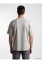 Peak New Season Gray Crew Neck Men's T-Shirt - 3