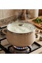 24 cm 6 Liter Vintage Enameled Pot Milk Yogurt Pot Sauce Pot - 2