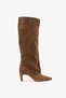 Electra Sigaro Suede Leather Women's Heeled Boots