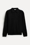 Men's Black Polo Neck Sweater