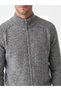 Rmz Gi̇yi̇m Farkiyla Standard Fit Stand Collar Men's Knitwear Cardigan - 4