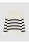 Esvab • Modern & Distinctive Stand Collar Striped Men's Sweater - 8