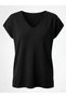 Women's Mercerized Comfortable Fit V-Neck Blouse and Cardigan Set - 4