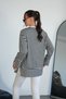 Oysho Tunic with Sleeves and Skirt with Slits and Stripes - 5