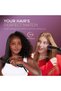 Flat Iron Hair Straightener Brush 2 in 1, 200M Ions Hair Straighteners for Women, Ceramic Straightening Hot Comb for Anti-Frizz Straights, Waves, Curl, 3X Less Heat Damage, Dual Voltage, Black - 8
