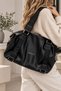 Black Sports Bag Shoulder Bag - 2