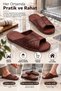 Economical Non-Slip Sole Daily Slippers Pool Bathroom Hammam Garden Toilet Work Slippers - 2