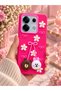 Redmi Note 13 Pro 5g Compatible - Cute Silicone Phone Case with Embossed 3D Bow & Daisy Pattern - Camera Protected - 3