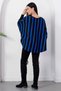 Oval Collar Striped Cape 2026-5048 - 6