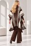 Women's 3-Piece Knitwear Set with Panthool and Blouse - 3