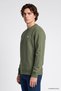 Bisiklet Yaka Sweatshirt Olive - 4