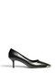 Z820144009 Black Thin Heeled Pointed Toe Women's Stiletto Shoes - 4