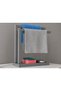 3D Printed Towel Holder and Soap Dish Organizer - Multi-Purpose Organizer for Above the Sink - Gray