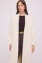 Oversize Long Knitted Cardigan - 4