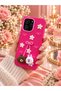 Redmi̇ 12 Compatible - Cute Silicone Phone Case with Embossed 3D Bow & Daisy Pattern - Camera Protected - 2
