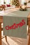 Christmas Themed Sequin Embroidered Runner Tablecloth 40×140 cm - 5