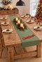 Christmas Themed Sequin Embroidered Runner Tablecloth 40×140 cm - 6