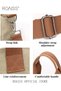 Women's Handbag Shopper Tote Bag Women's Canvas Satchel Handbags Shopping Shoulder Bag Casual Crossb - 5