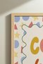 1 Piece Real Wood Framed Colorful Cool Kids Club Themed Wooden Painting - Children's and Baby's Room and Home Decoration Painting - 4
